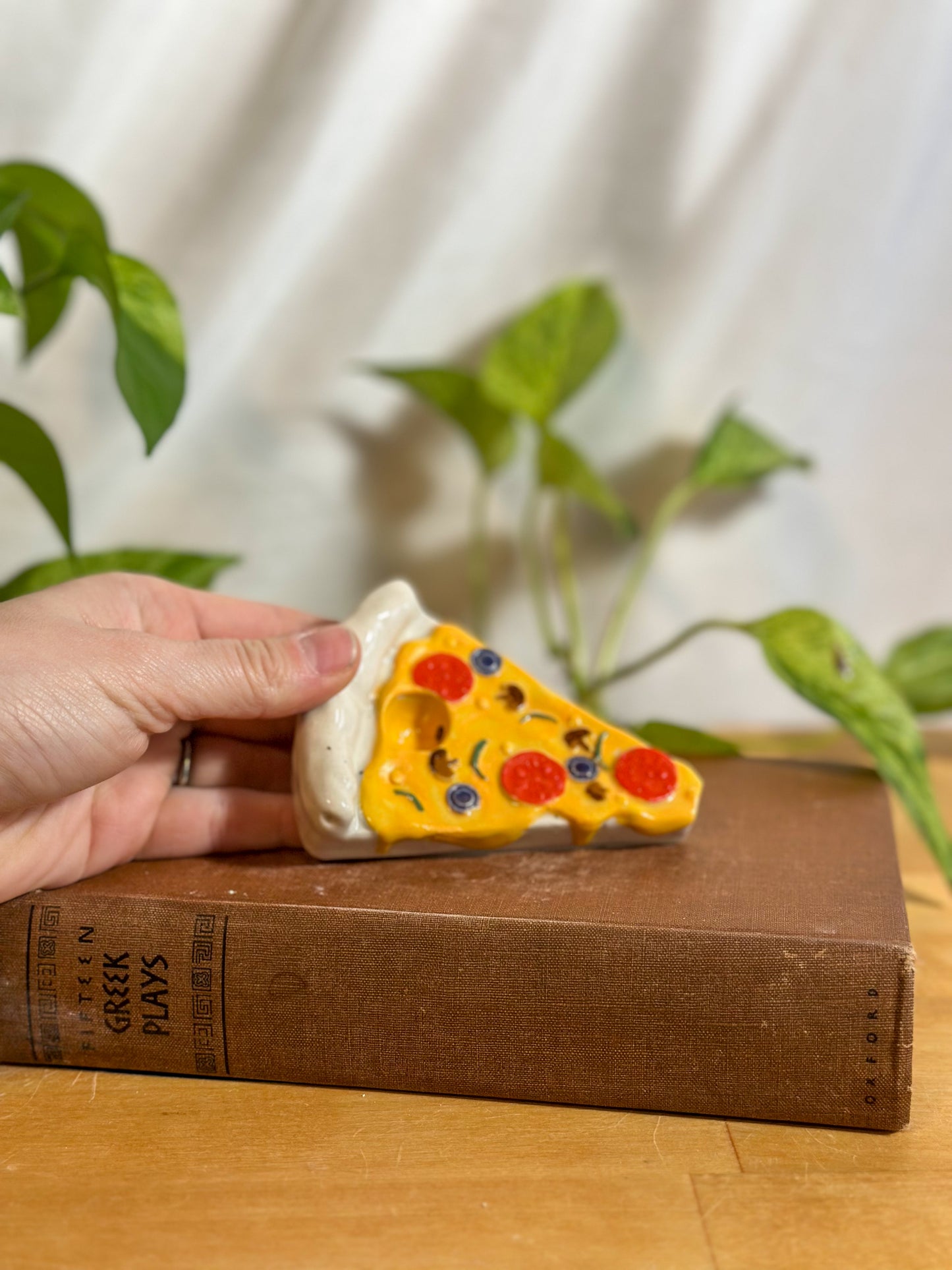 Ceramic Pizza Pipe