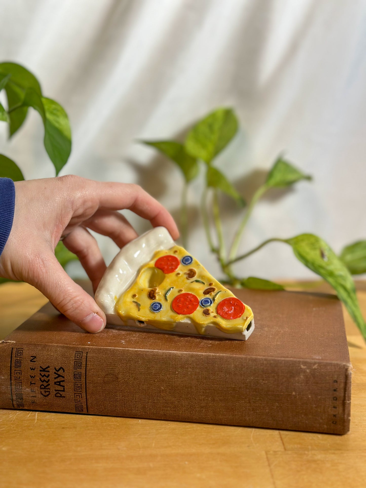 Ceramic Pizza Pipe