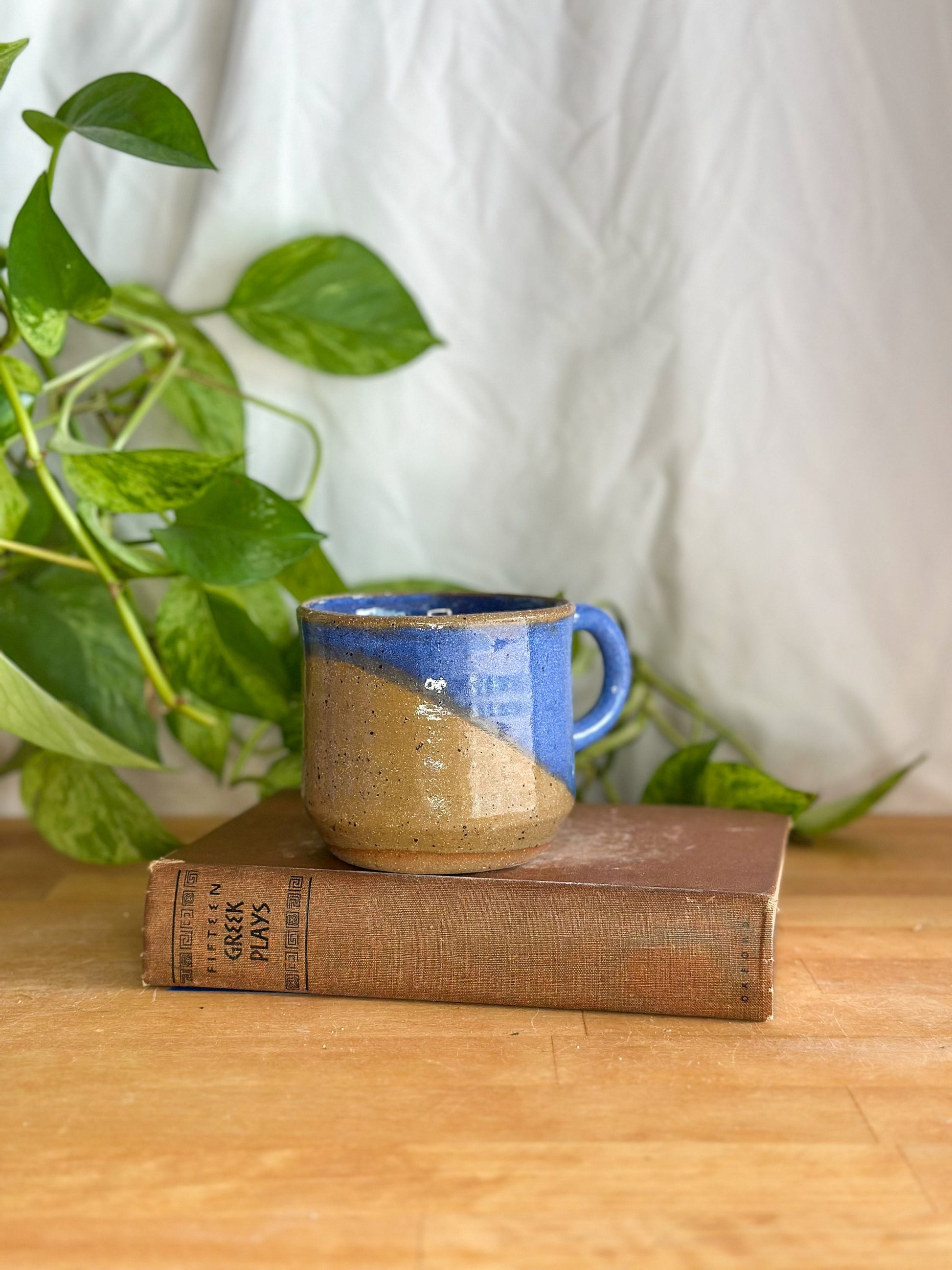 Modern Speckled Pottery Cup