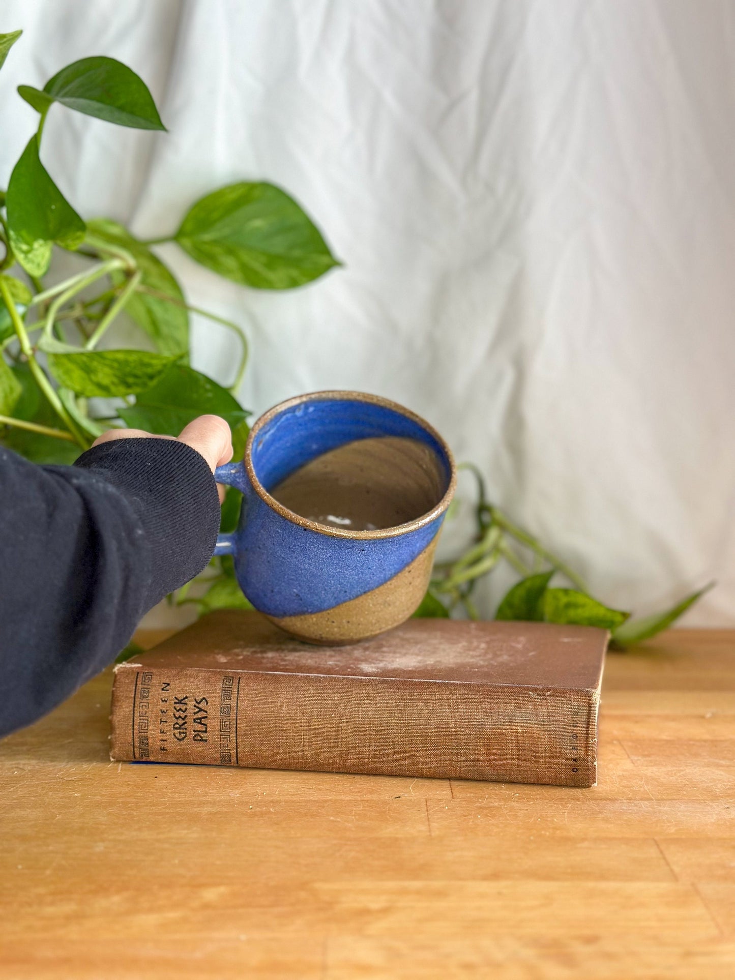 Modern Speckled Pottery Cup