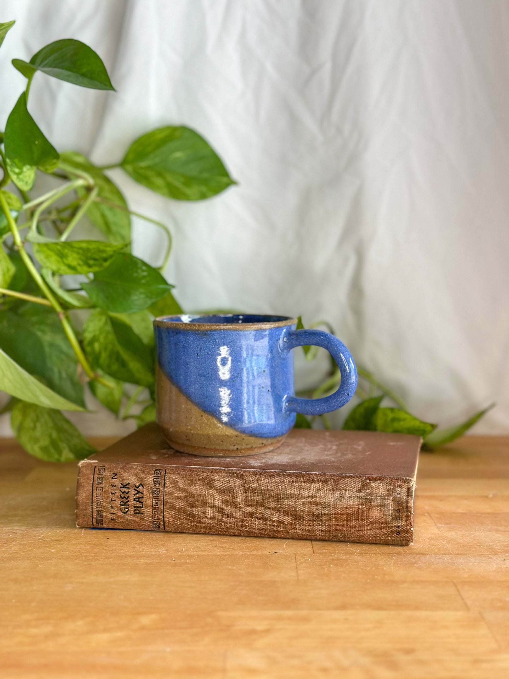 Modern Speckled Pottery Cup