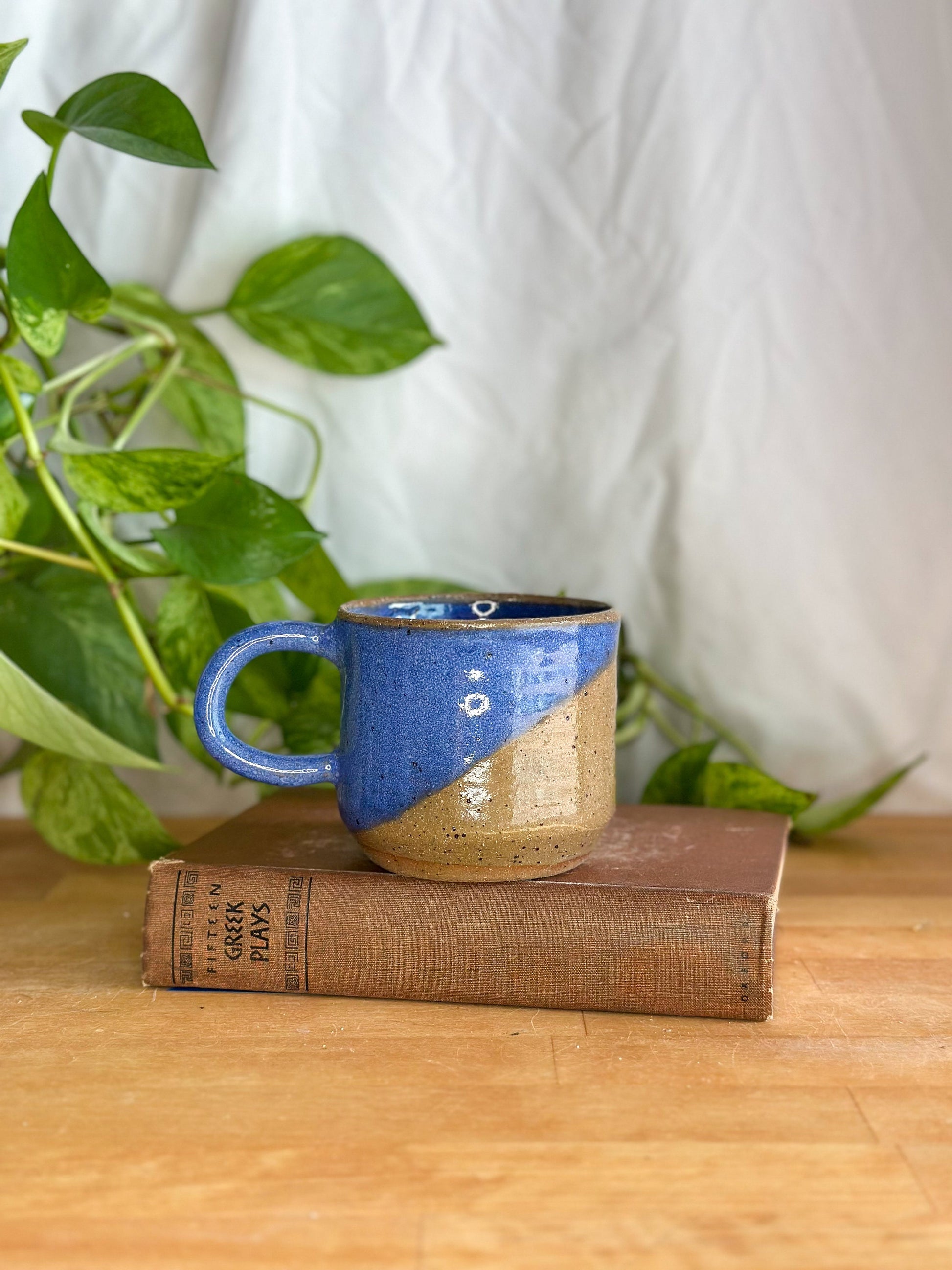 Modern Speckled Pottery Cup