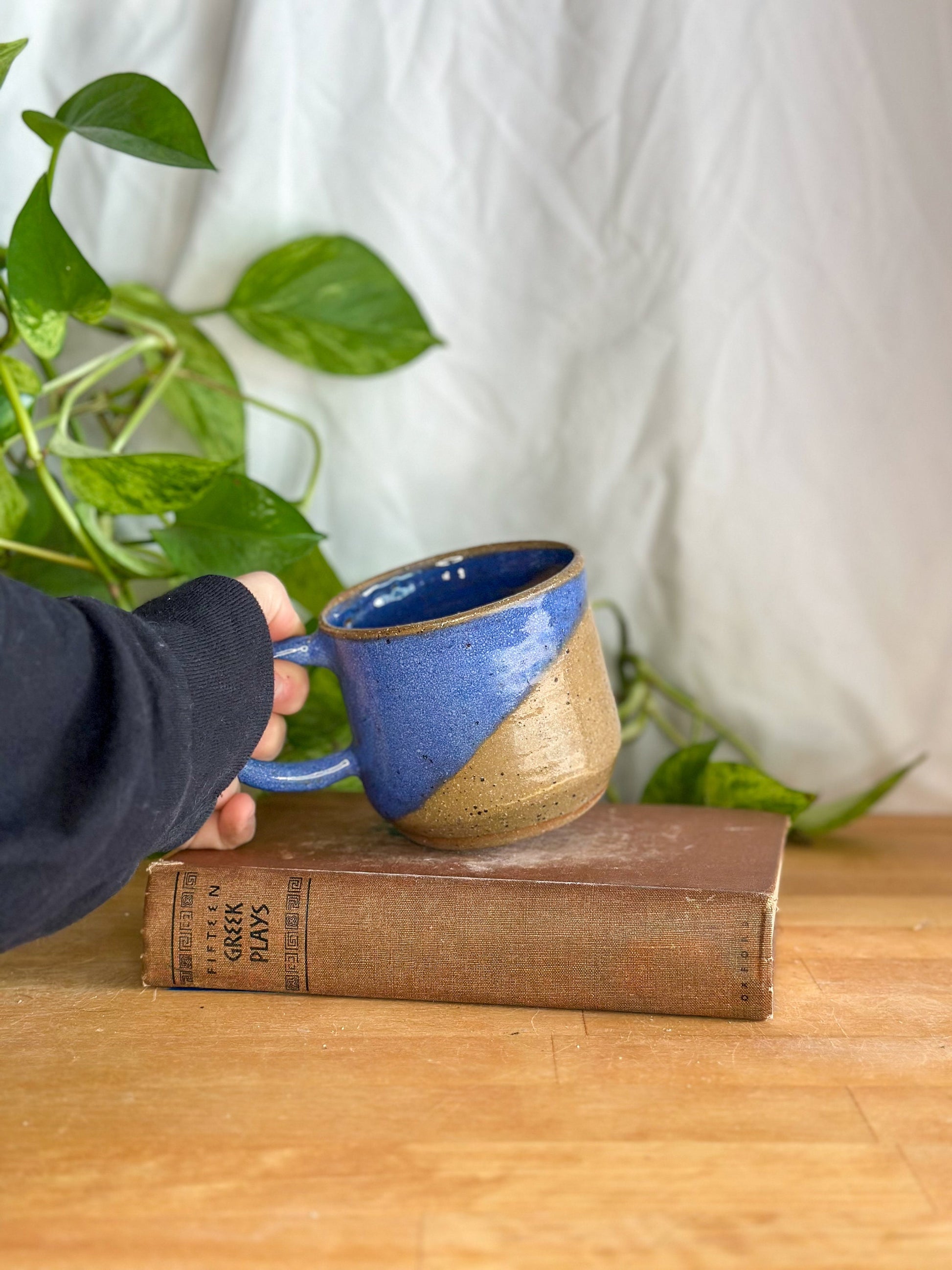 Modern Speckled Pottery Cup