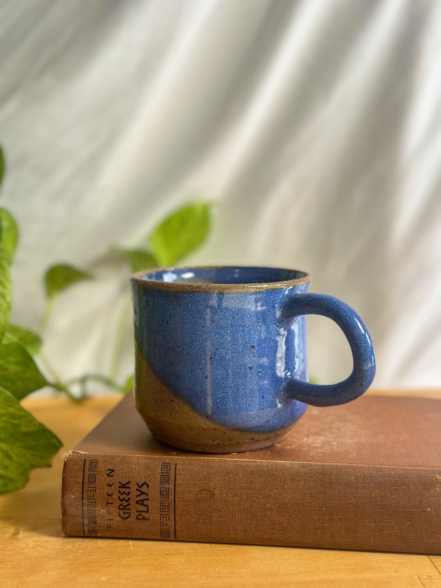 Modern Speckled Pottery Cup