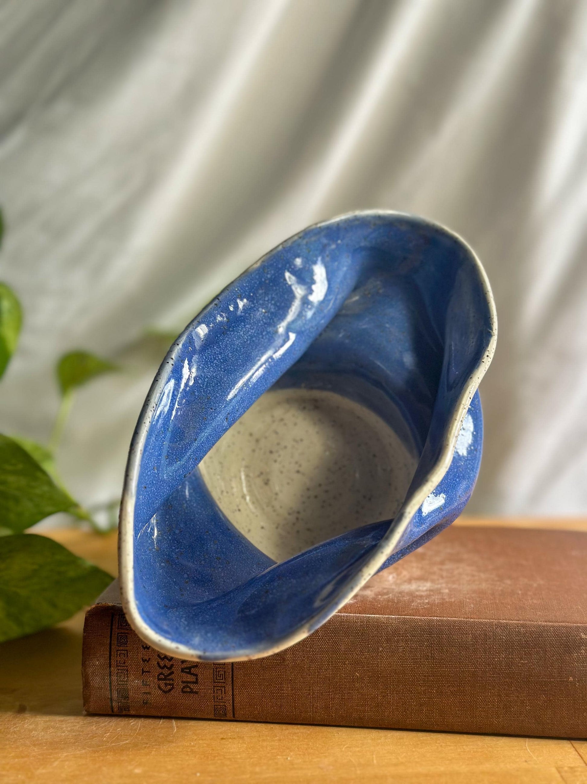 Ceramic Hugged Bowl – Decorative Display Piece