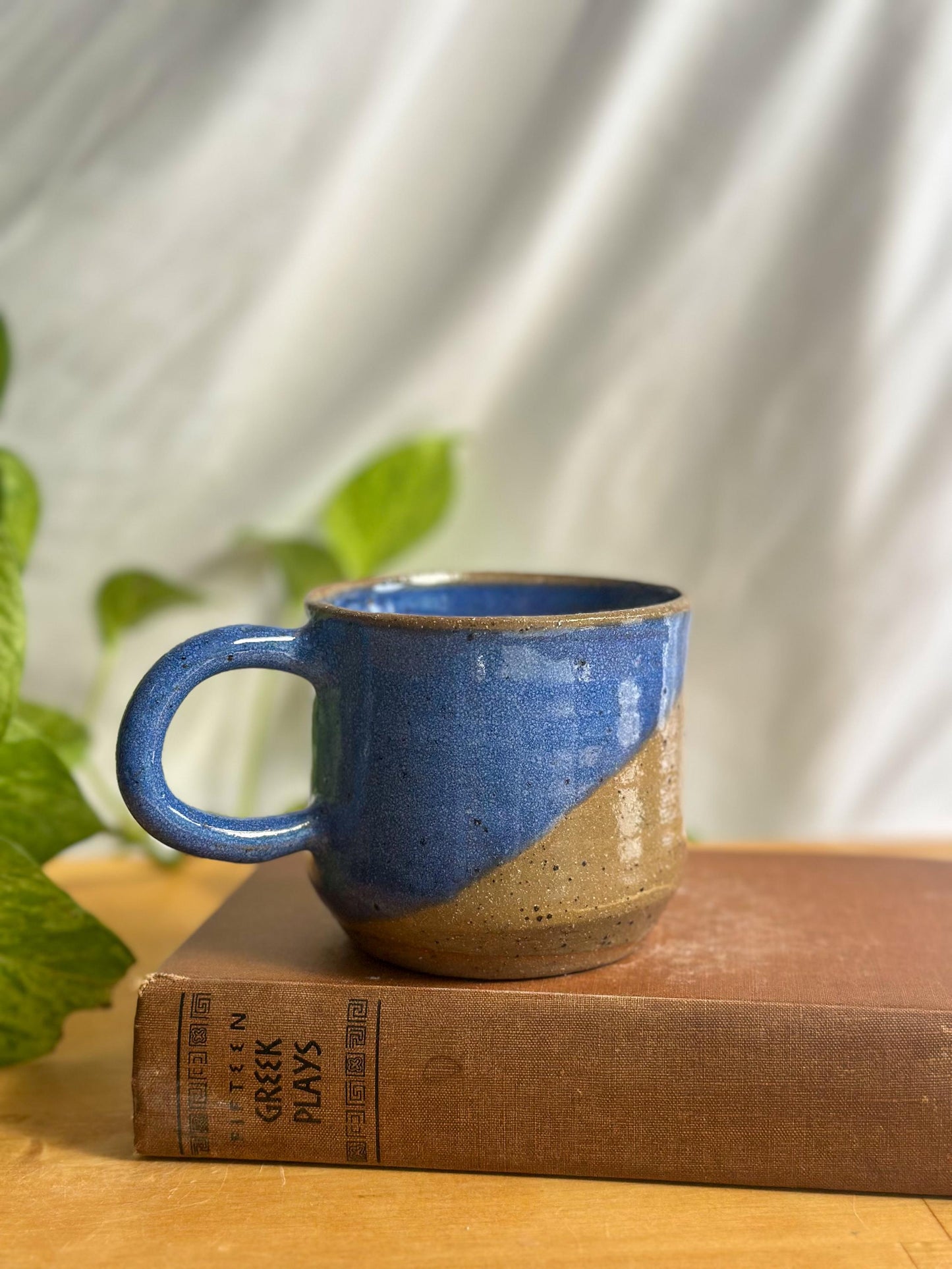 Modern Speckled Pottery Cup