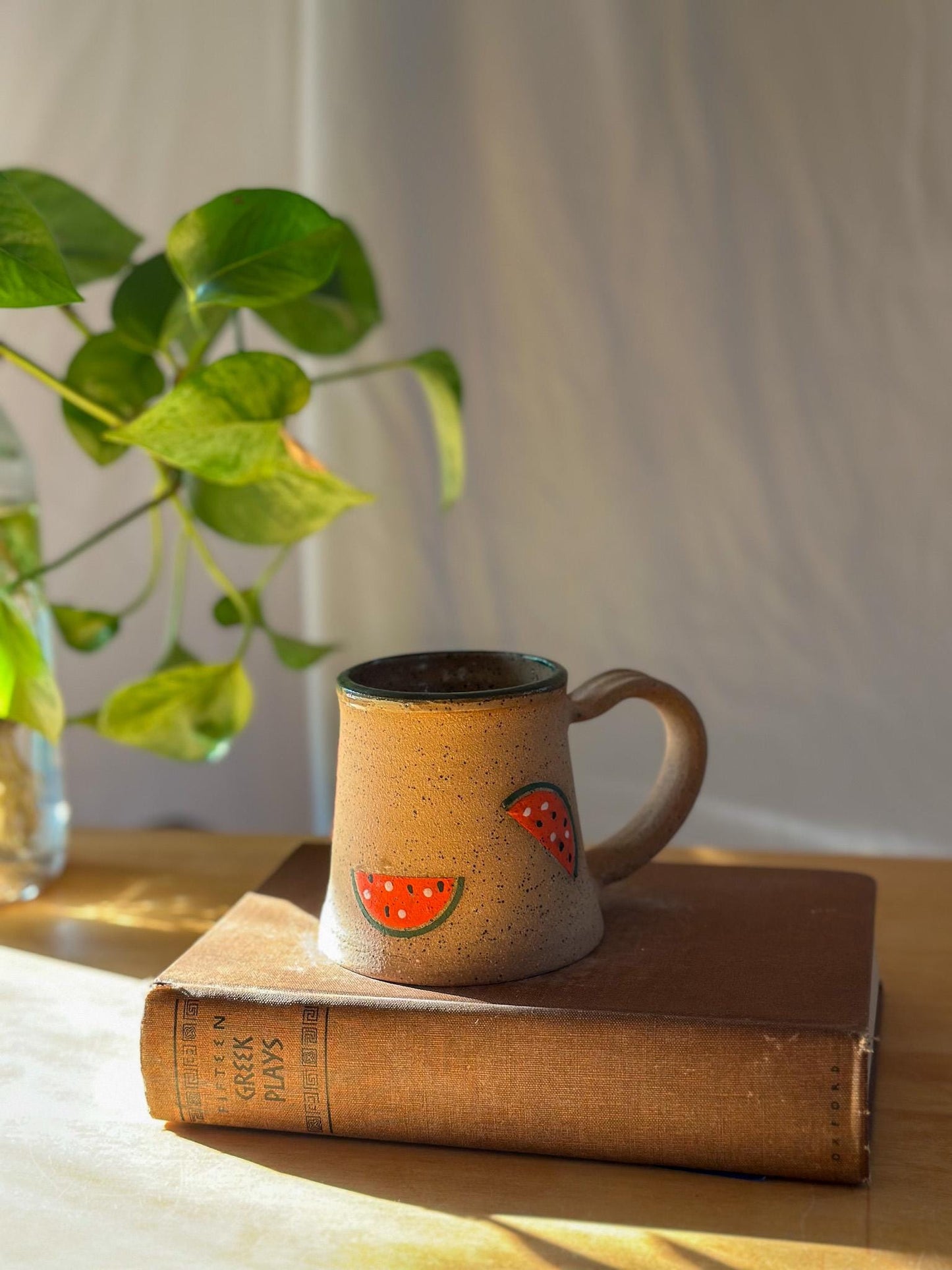 toasty fruit mug with melon